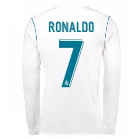 Real Madrid Cristiano Ronaldo 7 Hjemmedrakt 2017-2018 Langermet