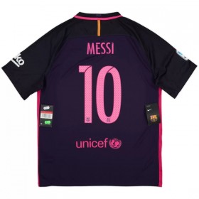 Barcelona Messi 10 2016-17 Retro Bortedrakt Kortermet