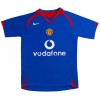 Manchester United 2005-06 Retro Bortedrakt Kortermet