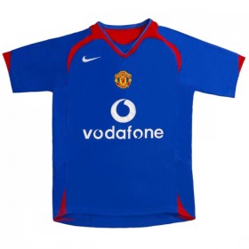 Manchester United 2005-06 Retro Bortedrakt Kortermet