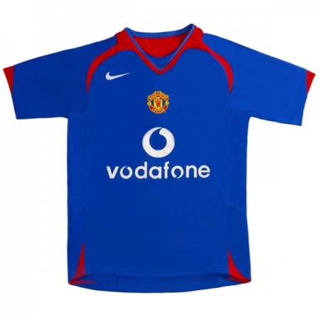 Manchester United 2005-06 Retro Bortedrakt Kortermet