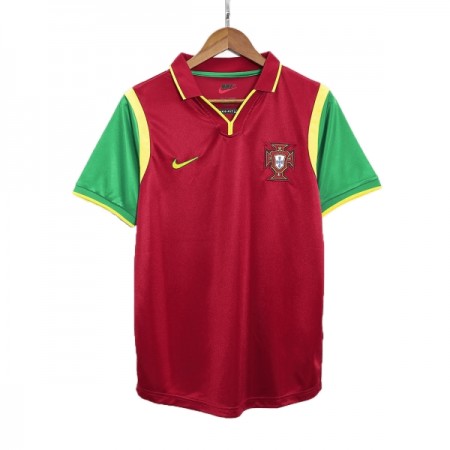 Portugal Retro Hjemmedrakt 1998 Kortermet