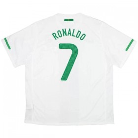 Portugal Ronaldo 7 2010 Retro Bortedrakt Kortermet