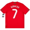 Portugal Ronaldo 7 2010 Retro Hjemmedrakt Kortermet