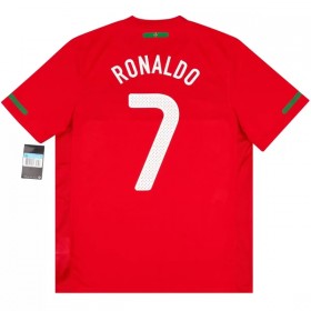 Portugal Ronaldo 7 2010 Retro Hjemmedrakt Kortermet