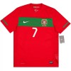 Portugal Ronaldo 7 2010 Retro Hjemmedrakt Kortermet