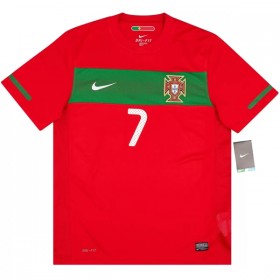 Portugal Ronaldo 7 2010 Retro Hjemmedrakt Kortermet