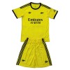 Arsenal Keeper Barn Drakt 2025-26 Gul Kortermet