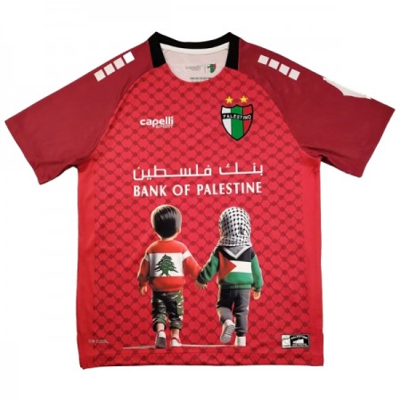Club Deportivo Palestino Spesialutgave Drakt 2025 Rød Kortermet Club Deportivo Palestino Spesialutgave Drakt 2025 Rød Kortermet