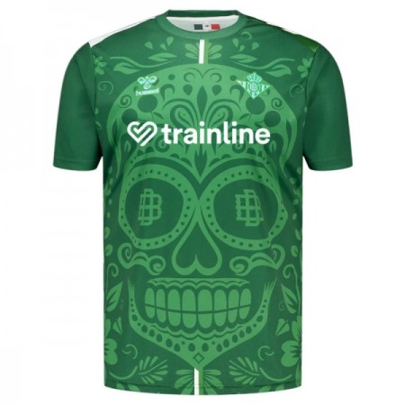 Real Betis x Dia de Muertos Pre-Match Drakt 2025-26 Kortermet Real Betis x Dia de Muertos Pre-Match Drakt 2025-26 Kortermet