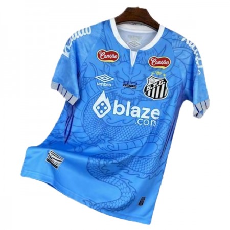 Santos FC Dragon Drakt 2025-26 Blå Kortermet