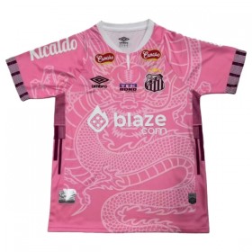 Santos FC Dragon Drakt 2025-26 Rosa Kortermet