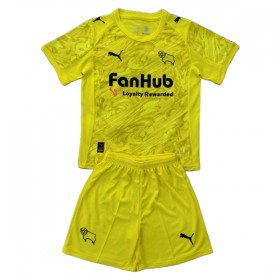 Derby County Keeper Barn Drakt 2025-26 Gul Kortermet
