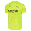Derby County Keeper Drakt 2025-26 Gul Kortermet