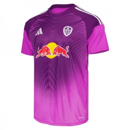 Leeds United Keeper Drakt 2025-26 Lilla Kortermet