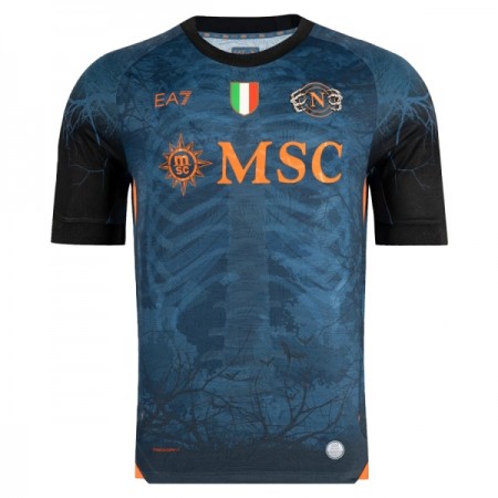 SSC SSC Napoli Halloween Spesialutgave Drakt 2025-26 Kortermet SSC SSC Napoli Halloween Spesialutgave Drakt 2025-26 Kortermet