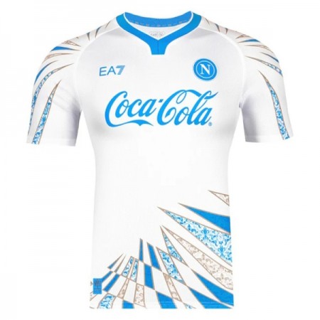 SSC SSC Napoli Pre-Match Drakt 2025-26 Hvit Kortermet SSC SSC Napoli Pre-Match Drakt 2025-26 Hvit Kortermet