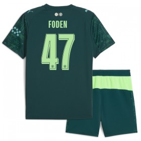Manchester City Foden 47 EA Sport Barn Fjerdedrakt 2025-26 Kortermet
