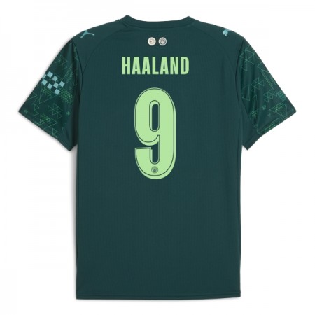 Manchester City Haaland 9 EA Sport Fjerdedrakt 2025-26 Kortermet
