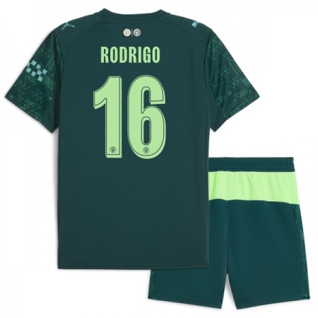 Manchester City Rodrigo 16 EA Sport Barn Fjerdedrakt 2025-26 Kortermet Manchester City Rodrigo 16 EA Sport Barn Fjerdedrakt 2025-26 Kortermet