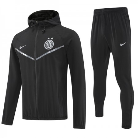 Inter Milan Trenings Hettejakke Set 2025-26 Svart Inter Milan Trenings Hettejakke Set 2025-26 Svart