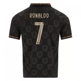 Portugal Black Panther Ronaldo 7 Spesialutgave Drakt 2025-26 Kortermet