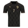 Portugal Black Panther Ronaldo 7 Spesialutgave Drakt 2025-26 Kortermet