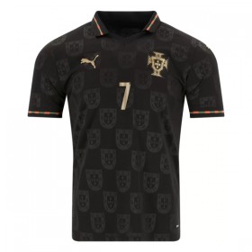Portugal Black Panther Ronaldo 7 Spesialutgave Drakt 2025-26 Kortermet