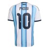 Argentina Messi 10 Hjemmedrakt VM 2026 Kortermet