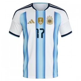 Argentina Garnacho 17 Barn Hjemmedrakt VM 2026 Kortermet
