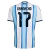 Argentina Garnacho 17 Hjemmedrakt VM 2026 Kortermet