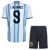 Argentina J. Alvarez 9 Barn Hjemmedrakt VM 2026 Kortermet