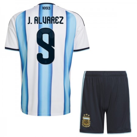 Argentina J. Alvarez 9 Barn Hjemmedrakt VM 2026 Kortermet