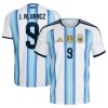 Argentina J. Alvarez 9 Hjemmedrakt VM 2026 Kortermet Argentina J. Alvarez 9 Hjemmedrakt VM 2026 Kortermet