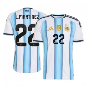 Argentina Lautaro Martinez 22 Hjemmedrakt VM 2026 Kortermet