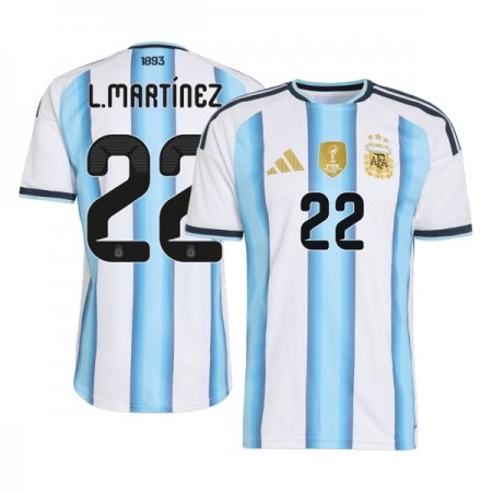 Argentina Lautaro Martinez 22 Hjemmedrakt VM 2026 Kortermet Argentina Lautaro Martinez 22 Hjemmedrakt VM 2026 Kortermet
