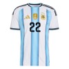 Argentina Lautaro Martinez 22 Hjemmedrakt VM 2026 Kortermet