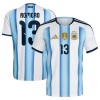 Argentina Romero 13 Hjemmedrakt VM 2026 Kortermet