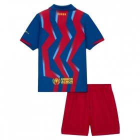 FC Barcelona Barn Fjerdedrakt 2025-26 Kortermet