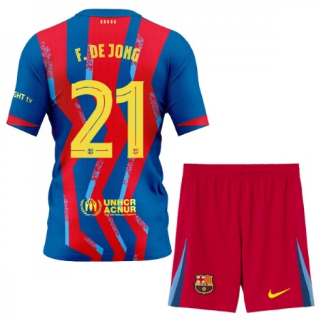 FC Barcelona F. De Jong 21 Barn Fjerdedrakt 2025-26 Kortermet FC Barcelona F. De Jong 21 Barn Fjerdedrakt 2025-26 Kortermet