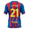FC Barcelona F. De Jong 21 Barn Fjerdedrakt 2025-26 Kortermet