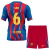 FC Barcelona Gavi 6 Barn Fjerdedrakt 2025-26 Kortermet FC Barcelona Gavi 6 Barn Fjerdedrakt 2025-26 Kortermet