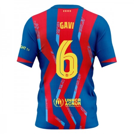 FC Barcelona Gavi 6 Fjerdedrakt 2025-26 Kortermet