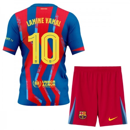 FC Barcelona Lamine Yamal 10 Barn Fjerdedrakt 2025-26 Kortermet FC Barcelona Lamine Yamal 10 Barn Fjerdedrakt 2025-26 Kortermet