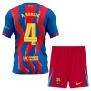 FC Barcelona R. Araujo 4 Barn Fjerdedrakt 2025-26 Kortermet FC Barcelona R. Araujo 4 Barn Fjerdedrakt 2025-26 Kortermet