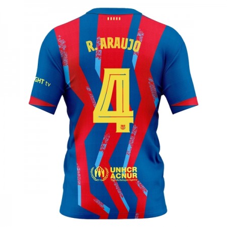 FC Barcelona R. Araujo 4 Fjerdedrakt 2025-26 Kortermet FC Barcelona R. Araujo 4 Fjerdedrakt 2025-26 Kortermet