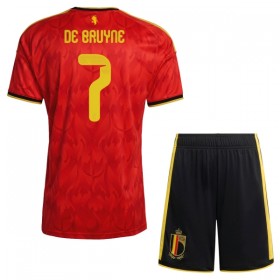 Belgia De Bruyne 7 Barn Hjemmedrakt VM 2026 Kortermet