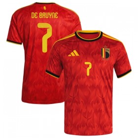 Belgia De Bruyne 7 Hjemmedrakt VM 2026 Kortermet