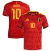 Belgia Lukaku 10 Hjemmedrakt VM 2026 Kortermet Belgia Lukaku 10 Hjemmedrakt VM 2026 Kortermet