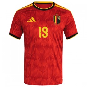 Belgia Openda 19 Hjemmedrakt VM 2026 Kortermet